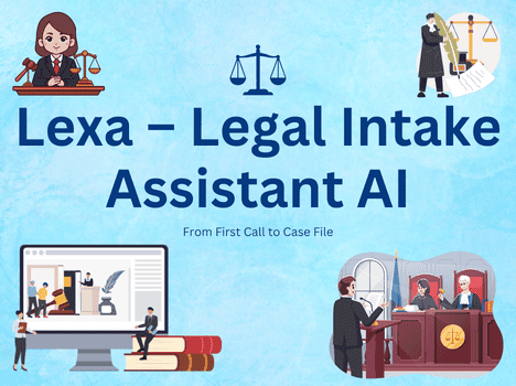 Lexa – Legal Intake Specialist - Legal AI Voice Agent, Customer Support Chatbot Template