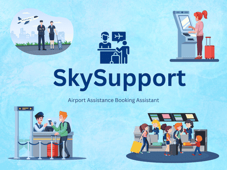SkySupport – Airport Assistance Booking Concierge - 30 Chatbot Template