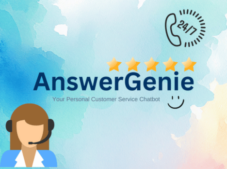 AnswerGenie – Customer Service Assistant - Chatbot Template