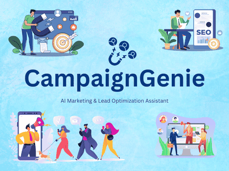 CampaignGenie – Marketing & Lead Optimization Assistant - SaaS Customer Engagement, Lead Generation, Marketing & Advertising Chatbot Template