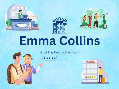 Emma Collins – Hotel Stay Feedback Assistant - Chatbot Template